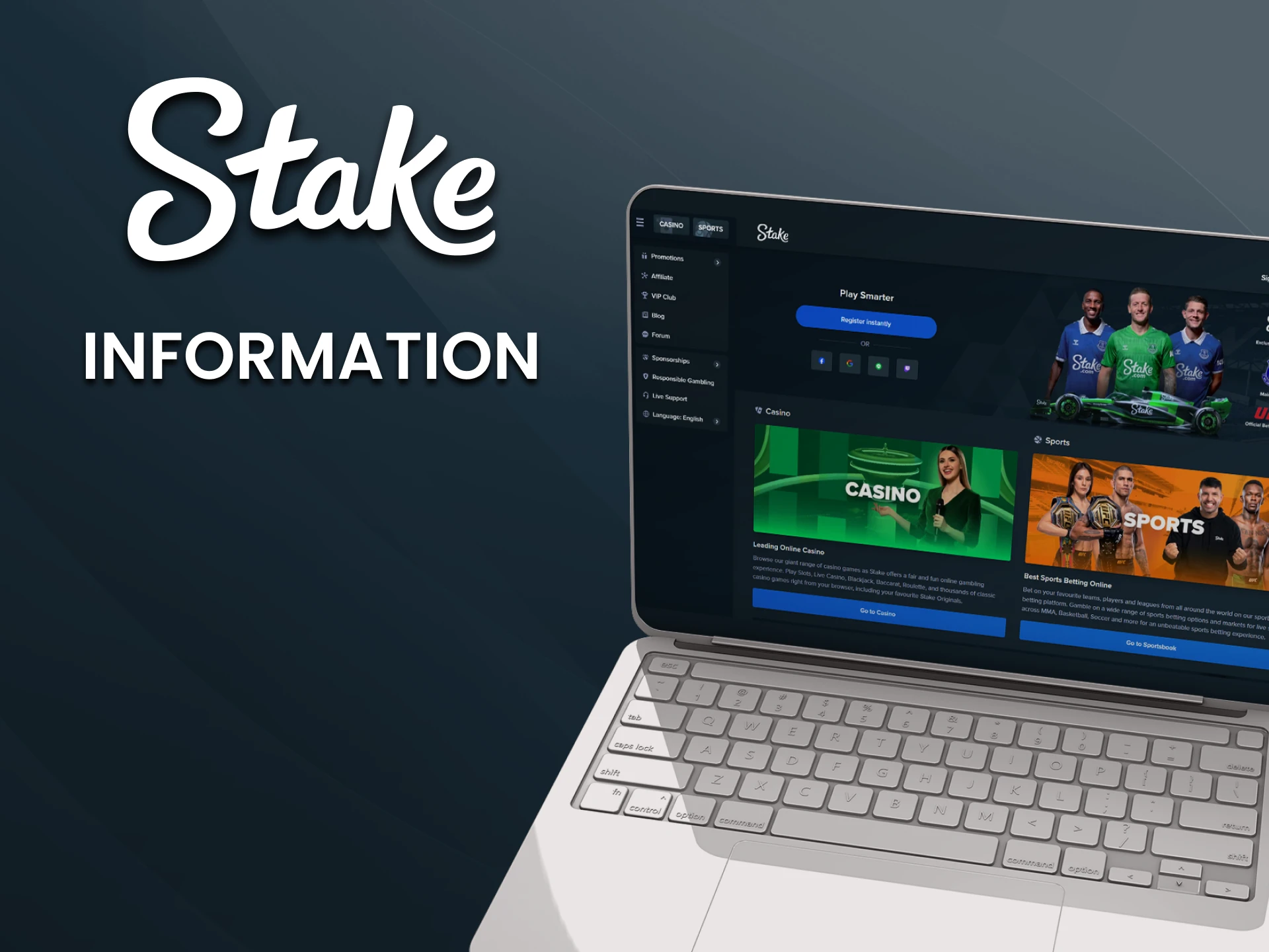 Explore all the information about the Stake website.