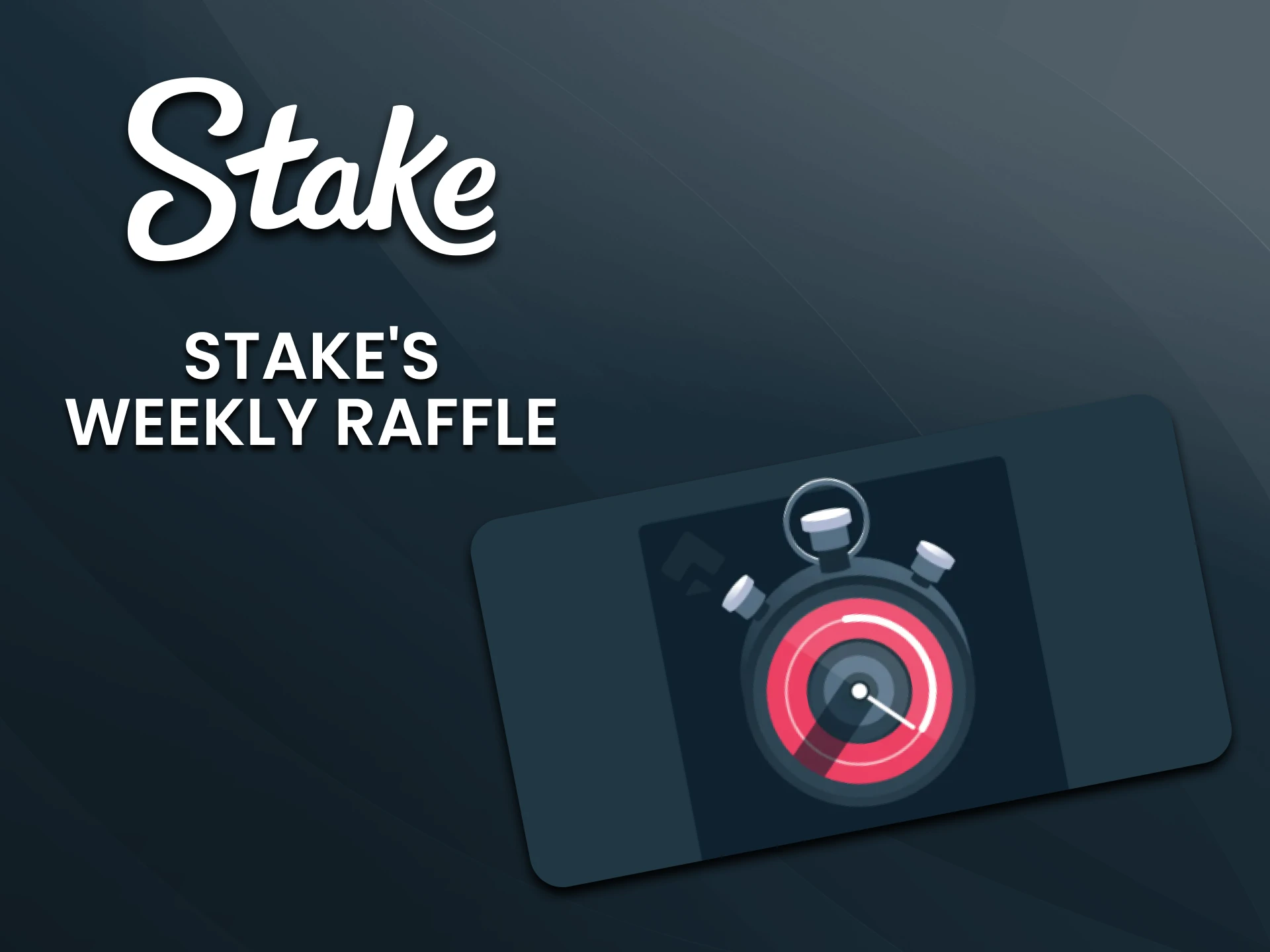 Stake gives weekly bonuses to its users.