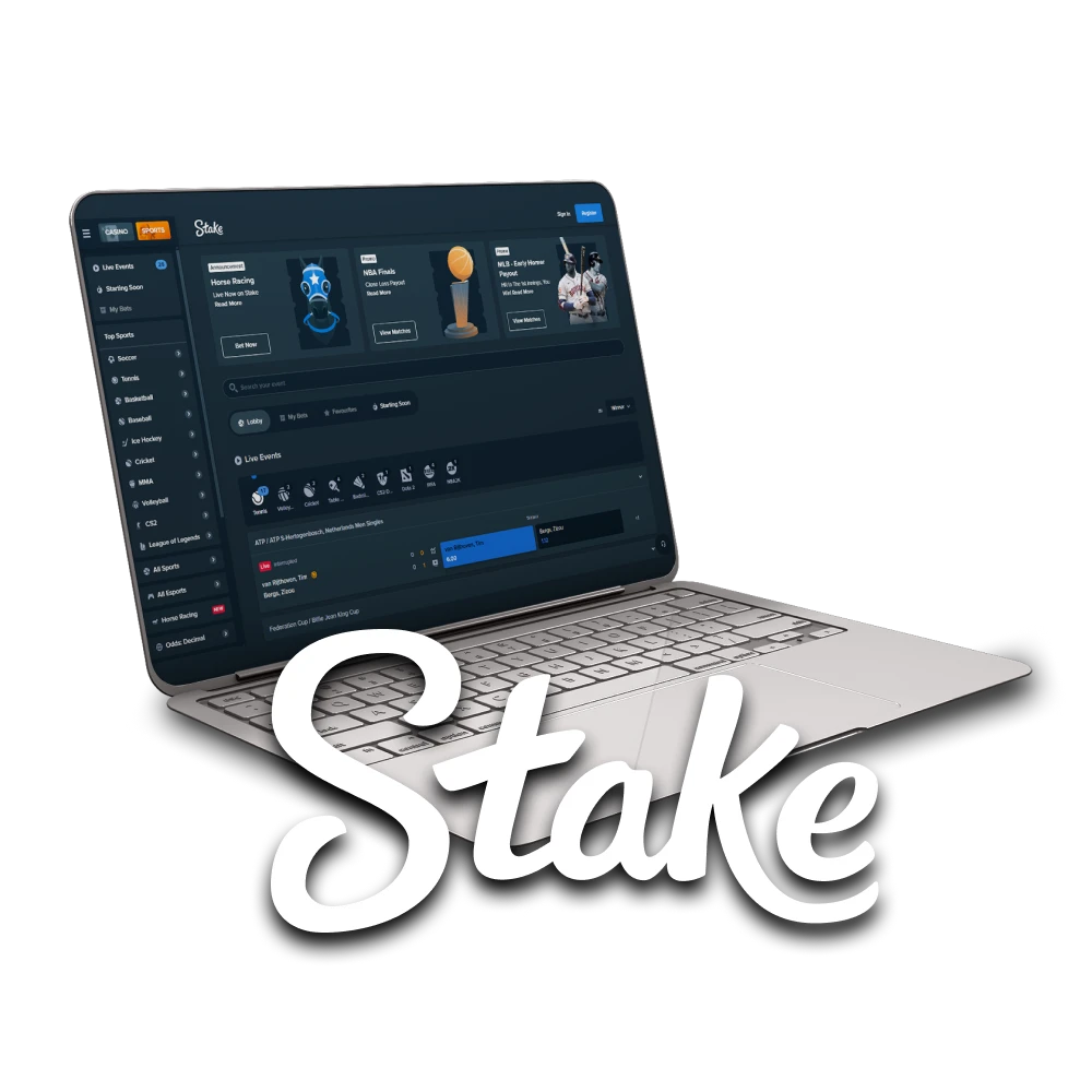 We will tell you everything about betting on the Stake website.